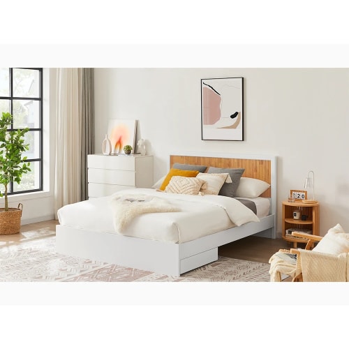 Wooden bed frame queen ikea deals
